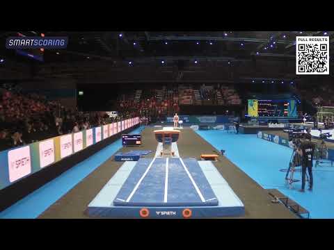 Morgane Osyssek-Reimer. 2025 European Championships. Qual/TF. VT2