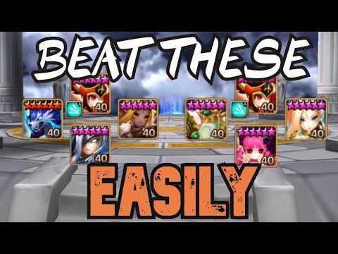 SUMMONERS WAR / MY ARENA OFFENSE TEAMS - FAST AND CONSISTENT CLEARS