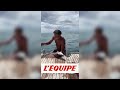 Quand Yannick Noah pêche un poisson... à mains nues - Tennis - WTF