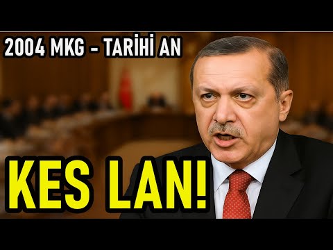 Erdoğan’ın 2004’teki ‘KES LAN!’ Çıkışı! MGK’da Yaşanan Olay İlk Kez Bu Kadar Detaylı