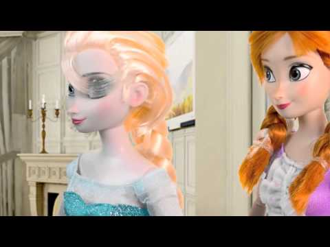 Queen Elsa Disney Frozen Broken Love Spell Part 40 Jack Frost Princess Anna Dolls Series Video   www