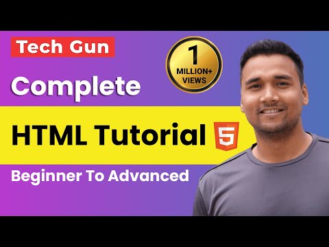 HTML Tutorial in Hindi | Complete HTML Course For Beginners to Advanced | HTML Tutorial For Beginner
