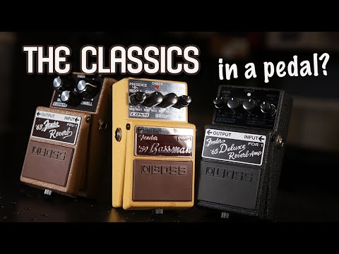 Boss / Fender Legend Pedals - Can They Fit That Into a Pedal?