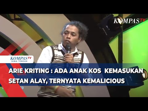 Bikin Ngakak! Arie Kriting : Ada Anak Kos Kemasukan Setan Alay, Ternyata Kemalicious