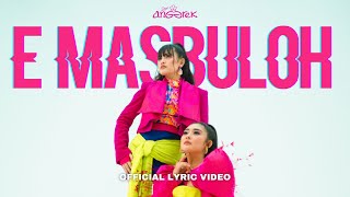 Download lagu Duo Anggrek - E Masbuloh mp3 Download lagu Duo Anggrek - E Masbuloh mp3