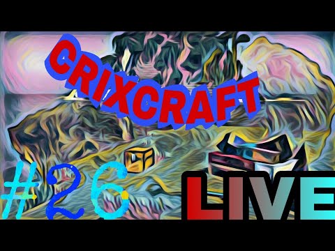 HO TROVATO UN IMMENSO DUNGEON-ESPLORIAMOLO IN LIVE!!!CrixCraft (EP.26)-HO TROVATO DI TUTTO!!!