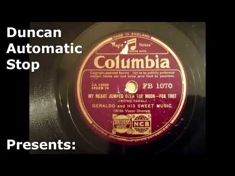 (1935) My Heart jumped over the moon - Geraldo and his sweet music