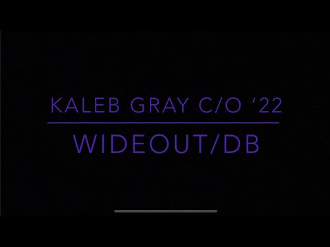 Kaleb Gray C/O ‘22 ATH