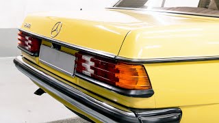 1979 Mercedes-Benz 230 W123 in color Sahara Yellow