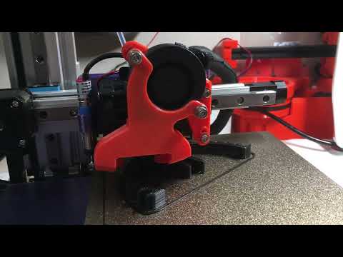 Geared phone stand printed on Cetus MK2 Plus