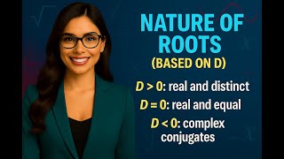 Nature of Roots Based on Discriminant D — Real, Equal, or Complex Explained | Limitless Math