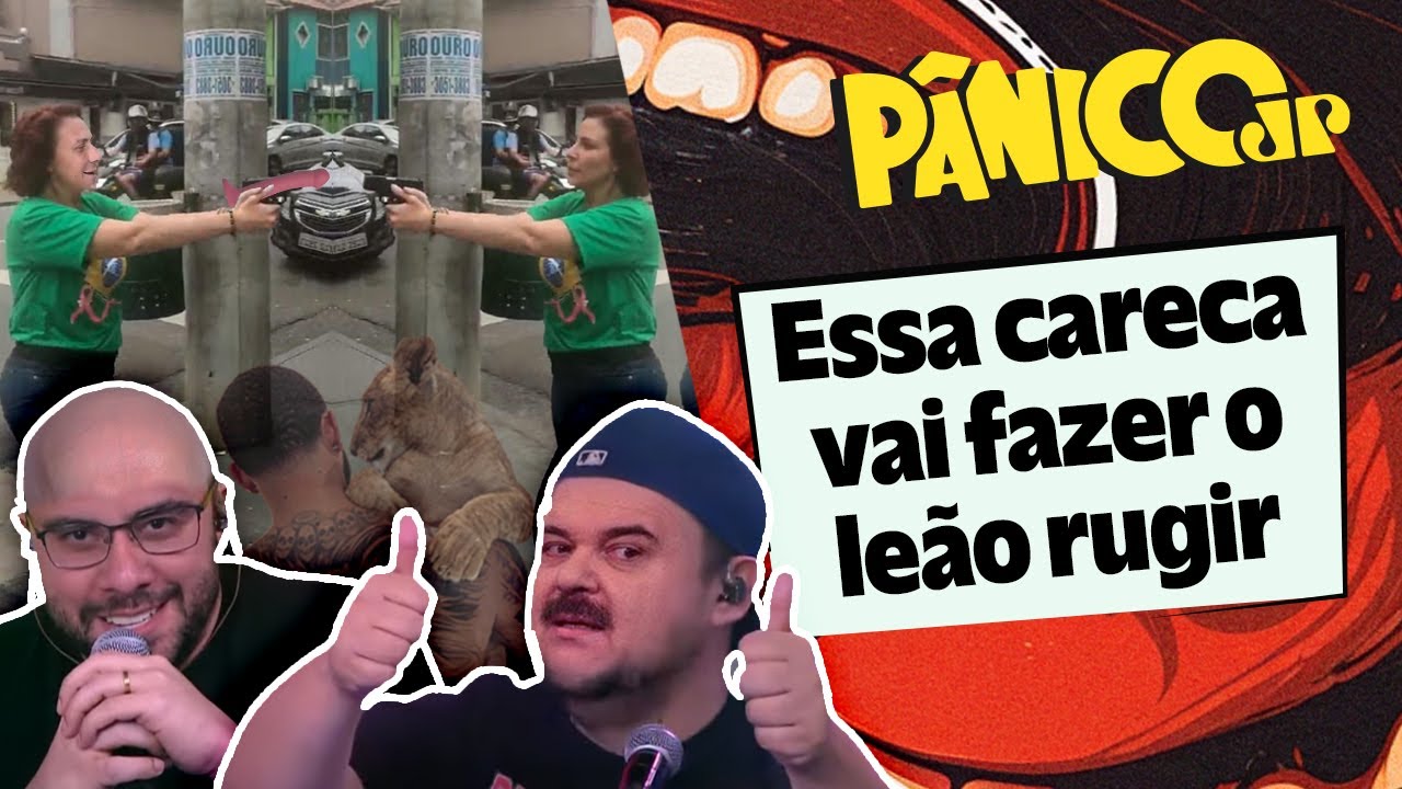 PÂNICO NO SEXTOU É IGUAL ZAMBELLI ANDANDO NA RUA: TIRA ARMA PRA FORA E TORCE PRA NINGUÉM BRIGAR