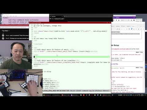 Xah Talk Show 2023-08-26 Emacs 29 Features