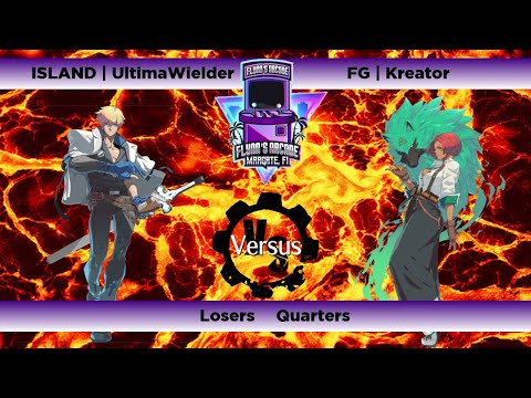 Flynn's Arcade 051 Losers Quarters ISLAND | UltimaWielder (Ky)Vs FG | Kreator (Giovanna)Guilty Gear