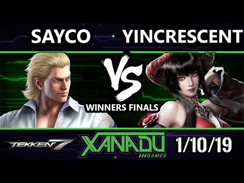 F@X 284 Tekken 7 - Sayco (Steve, Marduck) Vs. YinCrescent (Eliza) T7 Winners Finals