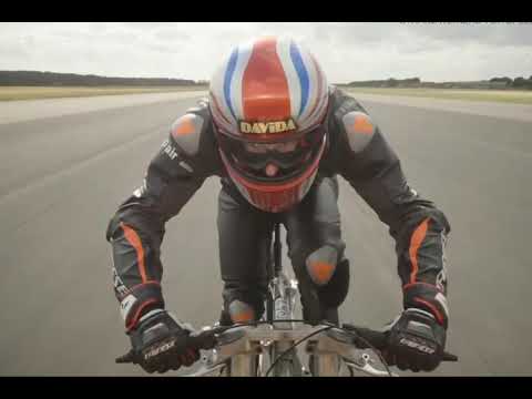 Record mundial em velociade em bicicleta 280,57 km/h