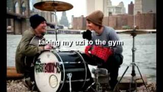 taking my uzi to the gym - the front bottoms