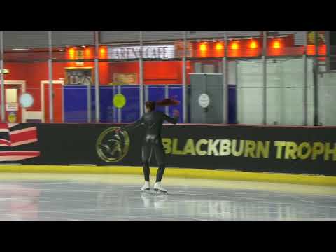 Marina Nikolova - Solo Ice Dance - Rhythm dance - Junior - Blackburn Trophy 2024