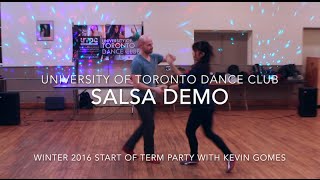 UTDC Salsa Instructor Demo with Kevin & Christ