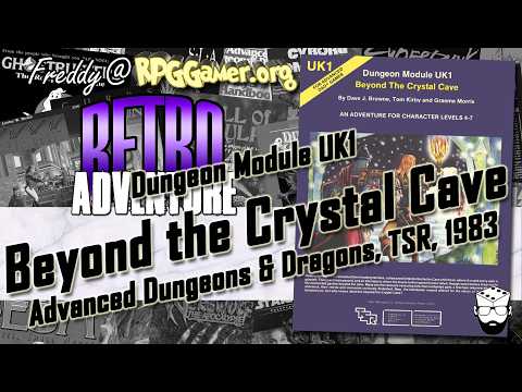 Beyond the Crystal Cave: Dungeon Module UK1 (AD&D, TSR, 1983) | Retro Adventure