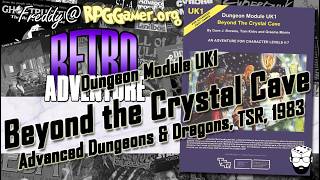 Beyond the Crystal Cave: Dungeon Module UK1 (AD&D, TSR, 1983) | Retro Adventure