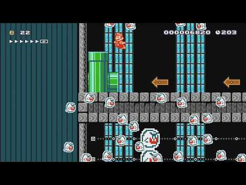 King Boo's Courtyard by Yosef - SUPER MARIO MAKER - NO COMMENTARY 1bi