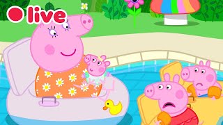 Download lagu Peppa Pig NEW BABY EVIE Episodes LIVE 🍼 Cutest & Funniest Moments 🥹💛 Kids Cartoons mp3