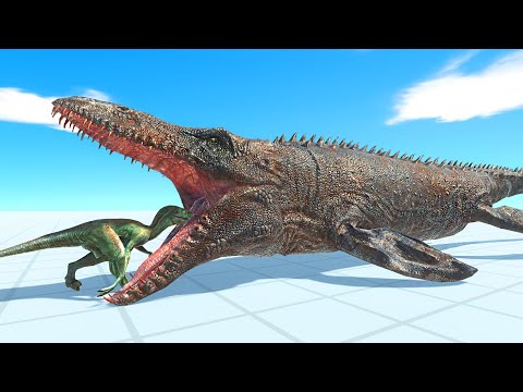 MOSASAURUS vs EVERY UNIT (All Dinosaurs, Infernals, Primates) - Animal Revolt Battle Simulator ARBS