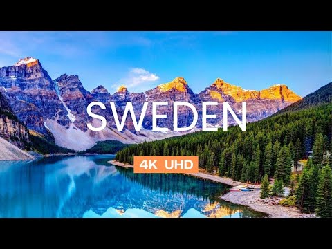 Sweden 4K -Beautiful Sweden nature -Relaxation Film With Calming Music