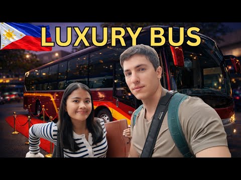 $25 Luxury Bus to Baguio, Philippines 🇵🇭