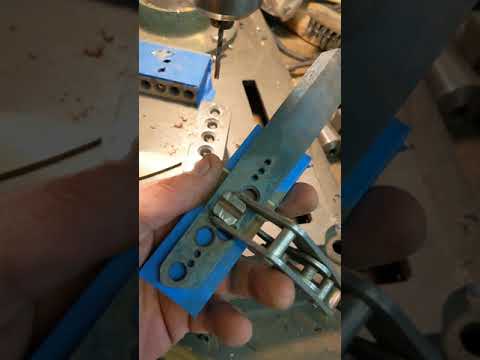 Knife Making Tips - Drilling holes and Scale prep.