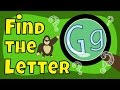 Alphabet Games Find The Letter G