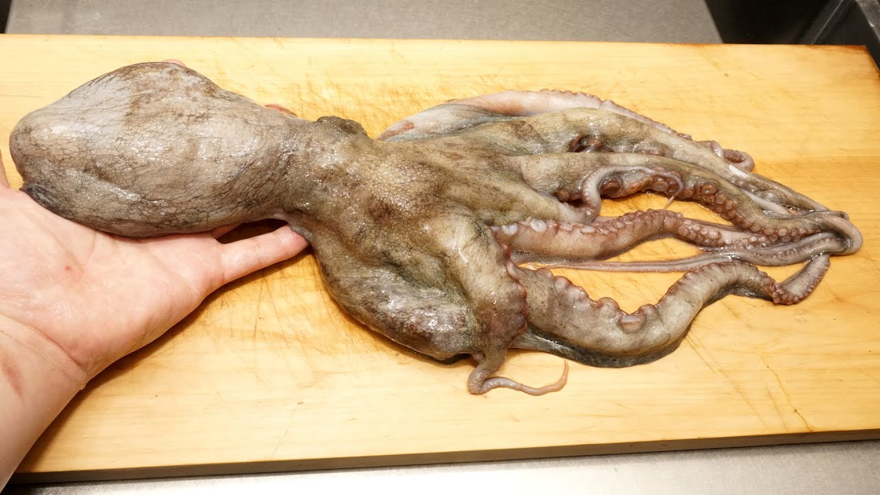 夏が旬で美味しいタコの捌き方に「天ぷら」と「磯辺揚げ」の作り方　　Octopus tempura