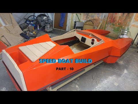 Alpha Centauri speed boat build - part 10