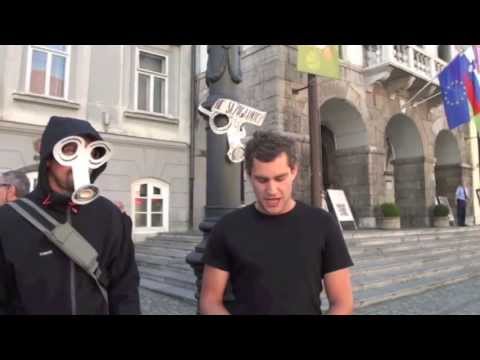 Protest proti sežigalnici - YouTube