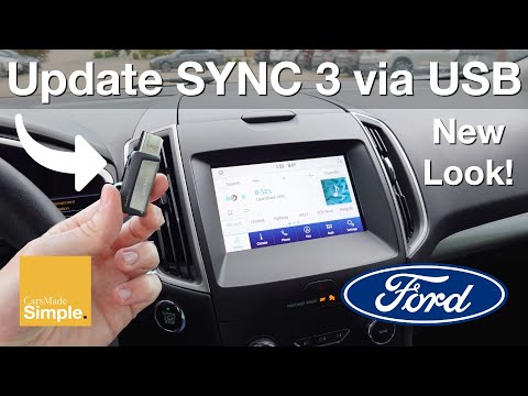 How To: Update Ford SYNC 3 via USB! | 3.4 Update - New Look!