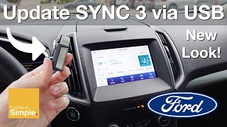 How To: Update Ford SYNC 3 via USB!  34 Update - N