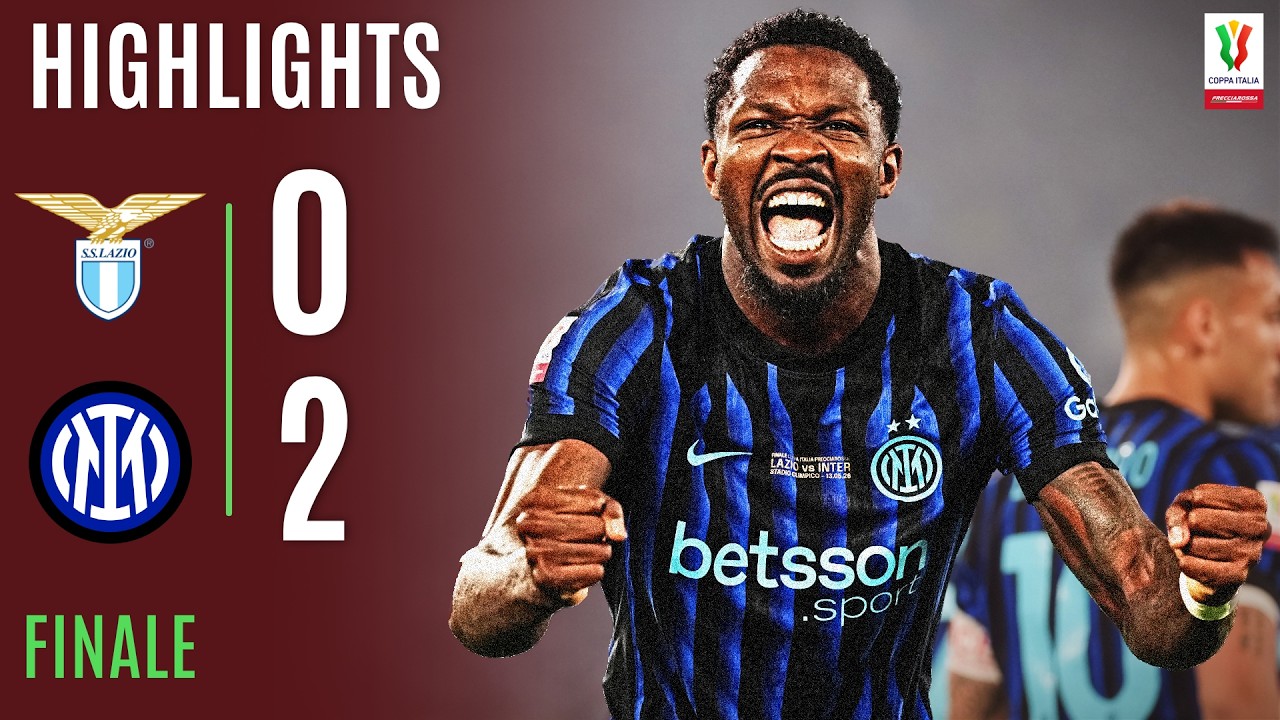 I Nerazzurri Fanno Il Doblete | LAZIO-INTER 0-2 | HIGHLIGHTS | Coppa Italia Frecciarossa 2025/26