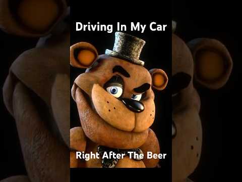 Driving In My Car Right After A Beer 🐻🍕 FNAF Song (Asgore Runs Over Dess)