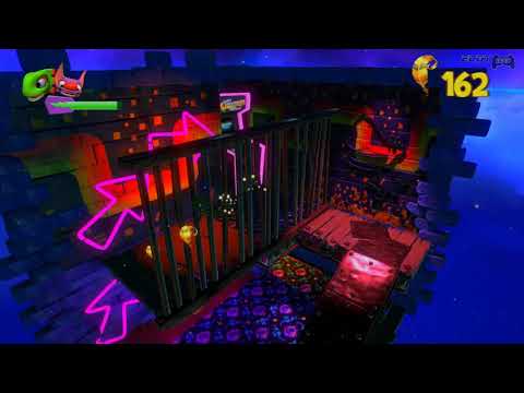 Yooka-Laylee Walkthrough - Part 8: Glitterglaze Glacier (part 3)