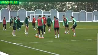 🚨Regardez la dernière séance d'entraînement de l'équipe nationale avec les déclarations des nouveaux joueurs🇩🇿
