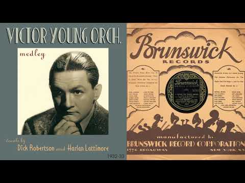 1932, A Shine on Your Shoes, Victor Young Orch. Harlan Lattimore, Bunny Berigan, medley, HD 78rpm