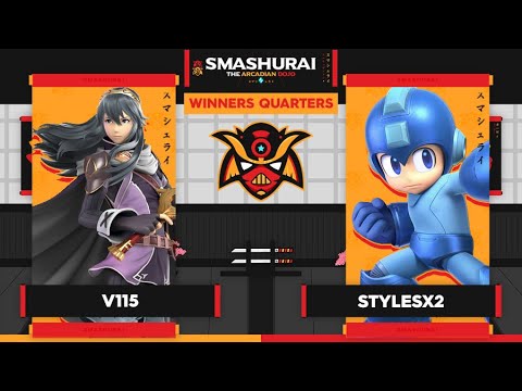 Smashurai: The Arcadian Dojo - V115 (Lucina) Vs. StylesX2 (Mega Man) Winners Quarters