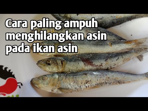 How to remove the salty taste from salted fish