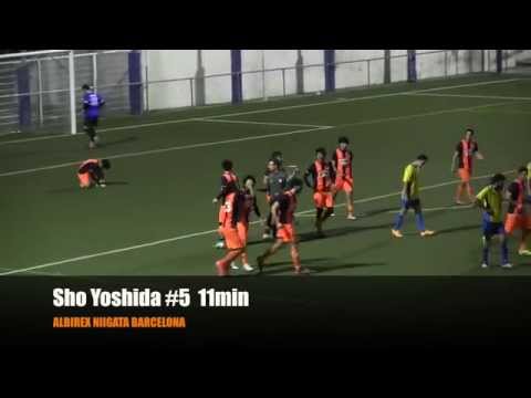 GOL ALBIREX NIIGATA BARCELONA VS GUINARDO 2-1 J2