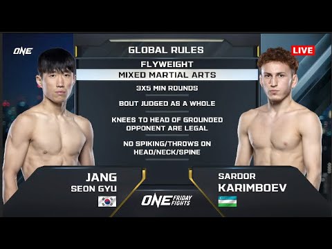 Jang Seon Gyu vs Sardor Karimboev full fight