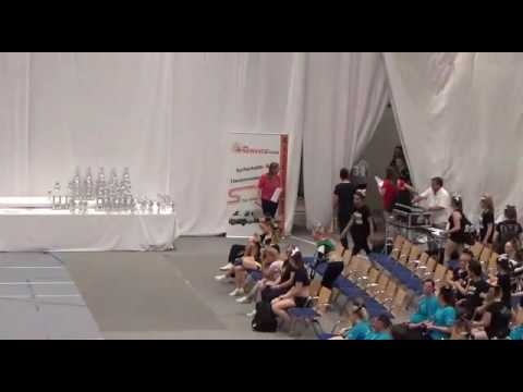 Candy Girls Cheerleader Senioren bei den Harzer Cheeropen 2016