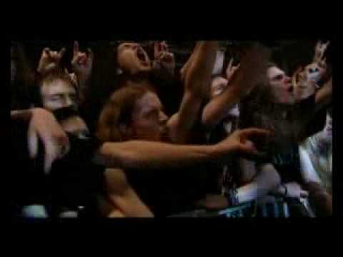 Alexi Laiho swearing, slapping himself, high, Hate crew deathroll - Chaos ridden years at Stockholm