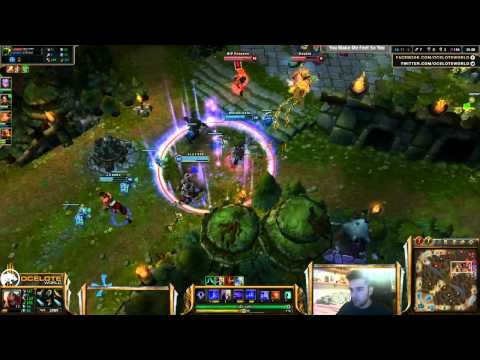 Ocelote vs Bjergsen - Zed vs Twisted Fate - mid «Beast» (Diamond I)