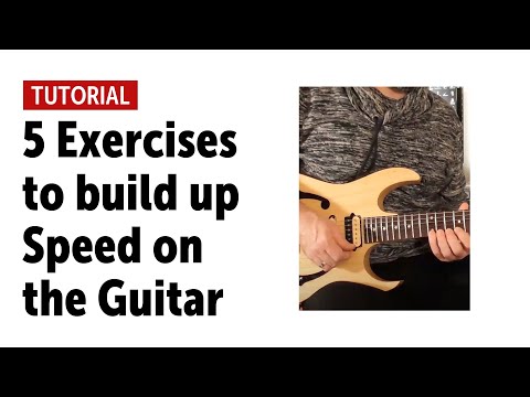 5 Exercises to build up Speed on the Guitar